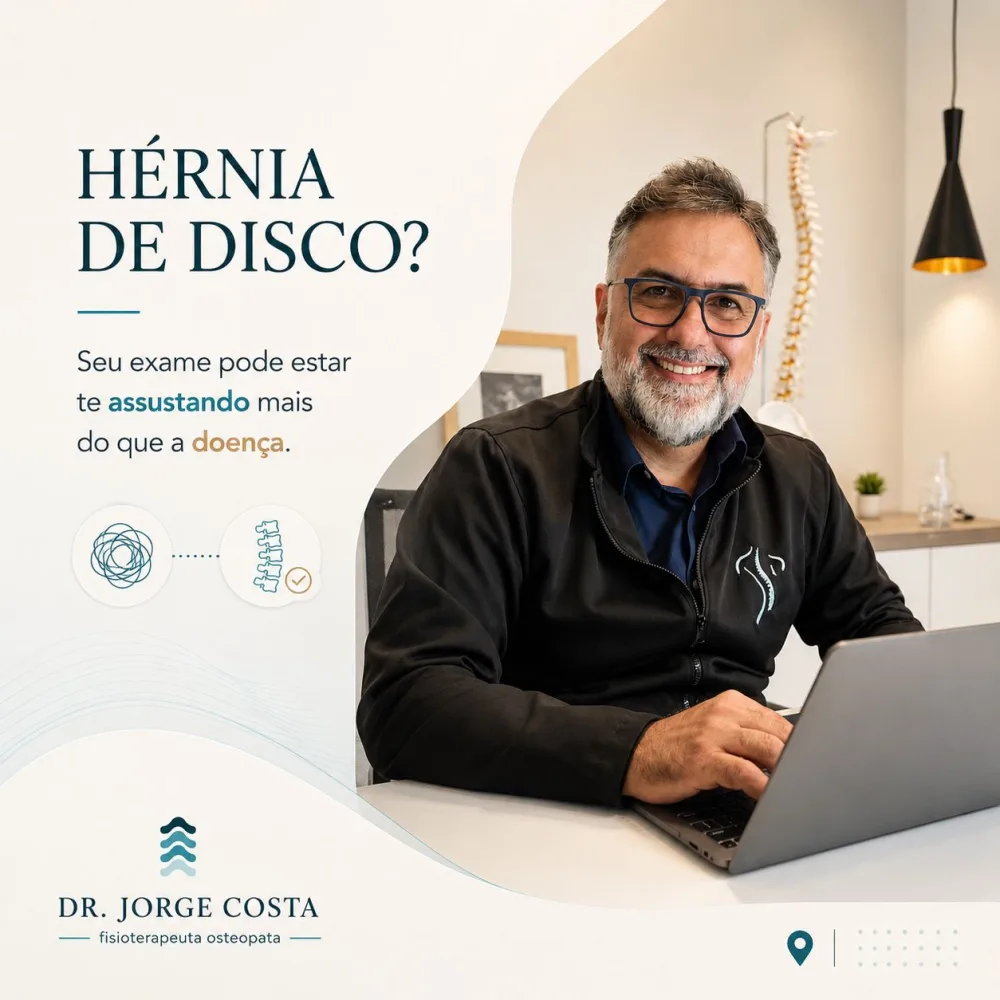 Hérnia de disco? seu exame pode estar te assustando mais do que a doença.