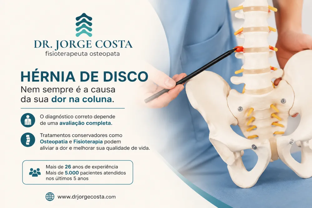 Hérnia de Disco: Nem Sempre Ela É a Causa da Sua Dor na Coluna