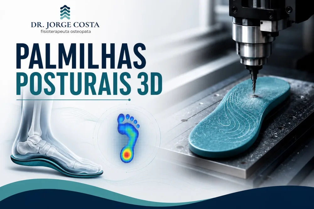 Palmilhas personalizadas — Dr. Jorge Costa